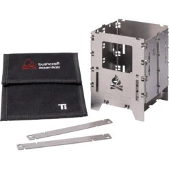 Bushcraft Essentials Bushbox LF Titanium - Hobo-Kocher -Campingprodukte Geschäft BCE 044 Bushbox LF Titanium 1