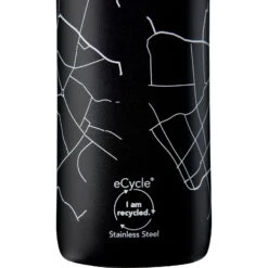 Aladdin CityLoop Thermavac 600 Ml - Thermo-Trinkflasche -Campingprodukte Geschäft aladdin cityloop thermavac 600 ml thermo trinkflasche lava schwarz print ala 10 10870 008 58