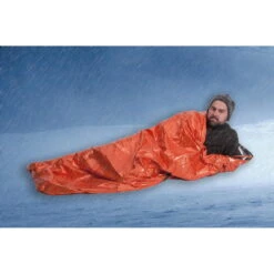 Basic Nature Ultralite Bivi Single - Biwaksack -Campingprodukte Geschäft basic nature ultralite bivi single biwaksack orange rl 990090 4