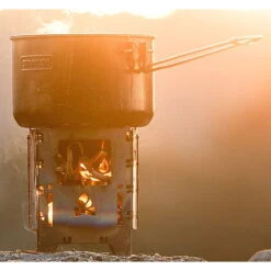 Bushcraft Essentials Bushbox LF Titanium - Hobo-Kocher -Campingprodukte Geschäft bushcraft essentials bushbox lf titanium hobo kocher bce 044 7