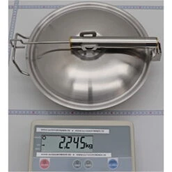 EOE Pann - Edelstahl-Pfanne & Wok -Campingprodukte Geschäft eoe pann edelstahl pfanne wok 301007 2