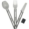 Esbit Titanium Cutlery Set - Besteckset -Campingprodukte Geschäft esbit titanium cutlery set besteckset esb tc4 ti 0