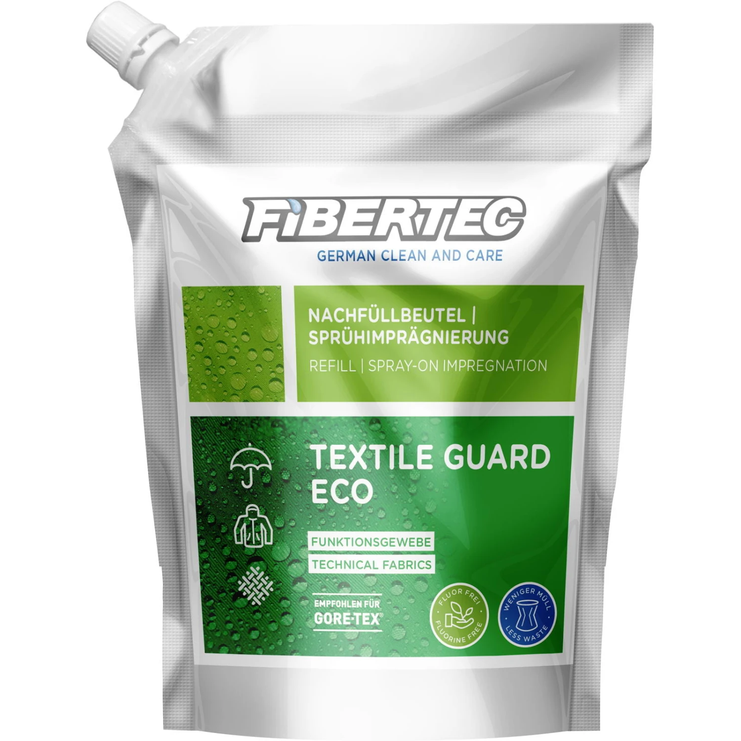 FIBERTEC Textile Guard Eco Refill 500 Ml - Imprägnierung 3 FIBERTEC Textile Guard Eco Refill 500 Ml - Imprägnierung