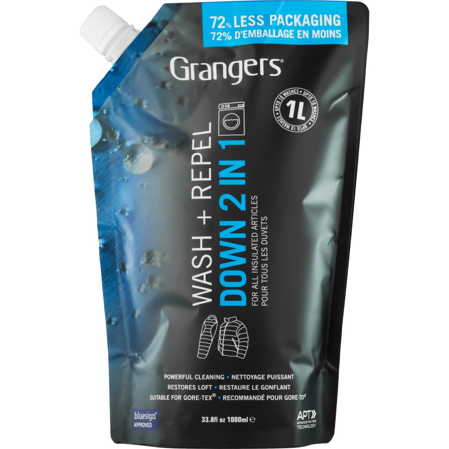 Grangers 2in1 Wash & Repel Down - Waschen & Imprägnierung Daunen - 1 Liter 3 Grangers 2in1 Wash & Repel Down - Waschen & Imprägnierung Daunen - 1 Liter