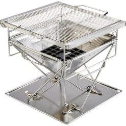 GROENBERG KATLA M - Edelstahl-Grill -Campingprodukte Geschäft groenberg katla m edelstahl grill gro 266002 3