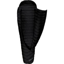 Grüezi Bag Biopod DownWool Extreme Light 185 BLACK EDITION - Daunen- & Wollschlafsack -Campingprodukte Geschäft grueezi bag biopod downwool extreme light 185 black edition daunen wollschlafsack gru 5203 3
