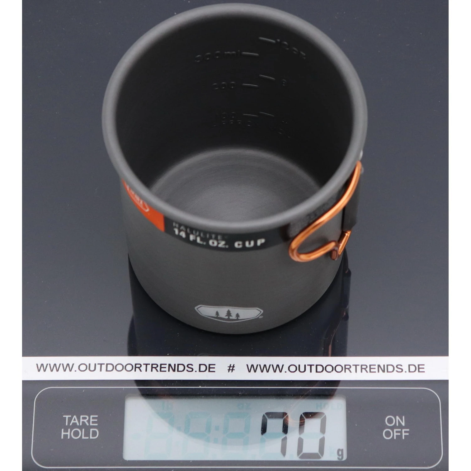 GSI Halulite 14 Fl. Oz Cup - Aluminium Becher 4 GSI Halulite 14 Fl. Oz Cup - Aluminium Becher – Bild 2