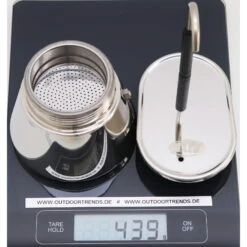 GSI Mini Espresso Set 4 Cup - Espressokocher -Campingprodukte Geschäft gsi mini espresso set 4 cup espressokocher 65105 5