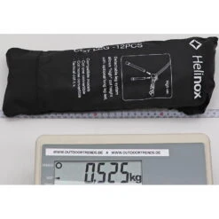 Helinox Cot Leg 12pcs - Erhöhung -Campingprodukte Geschäft helinox cot leg 12pcs erhoehung black hex 12761 3