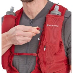 MONTANE Gecko VP 5+ - Laufweste -Campingprodukte Geschäft montane gecko vp 5 laufweste acer red mon pgvp5blab15 4