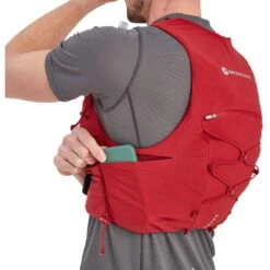 MONTANE Gecko VP 5+ - Laufweste -Campingprodukte Geschäft montane gecko vp 5 laufweste acer red mon pgvp5blab15 8