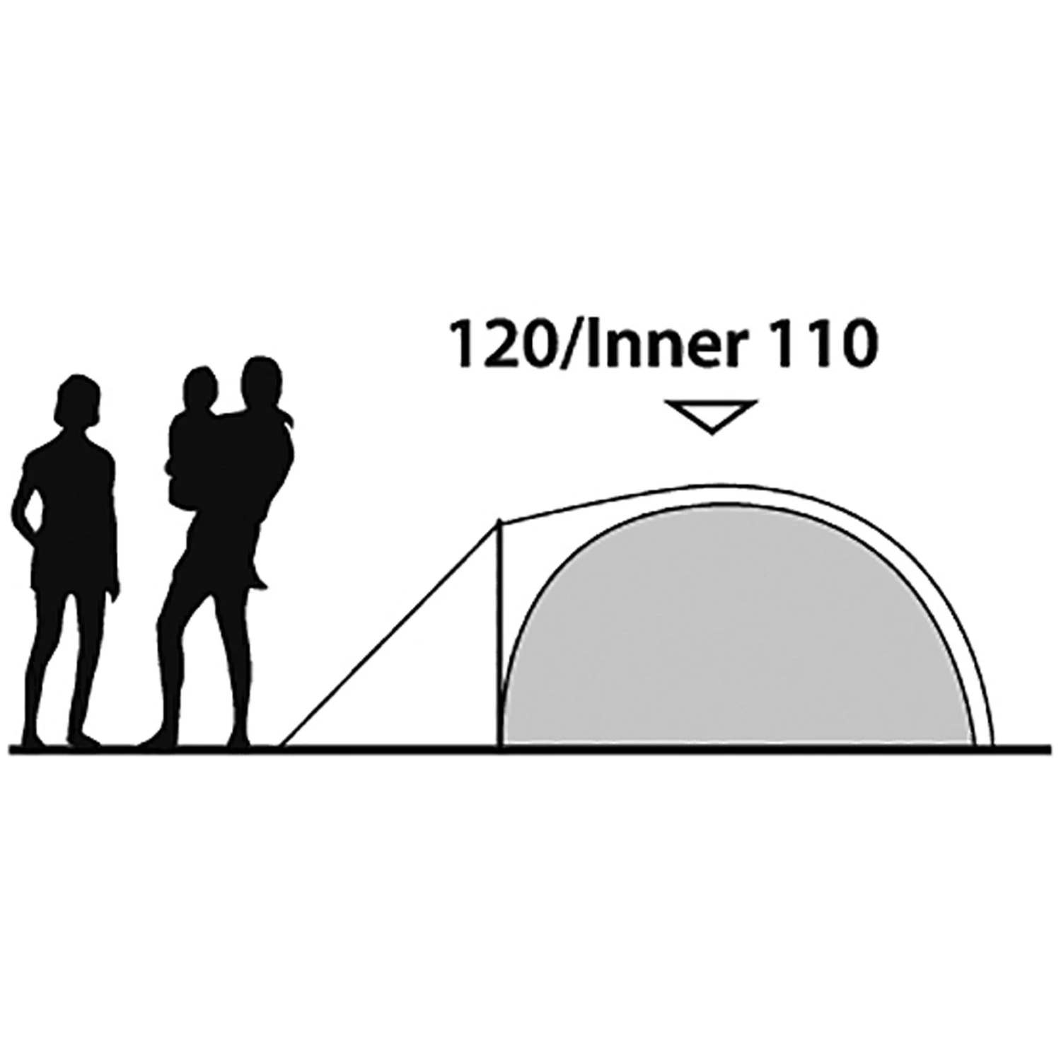 Outwell Cloud 2 - Zwei-Personen-Zelt 6 Outwell Cloud 2 - Zwei-Personen-Zelt – Bild 4