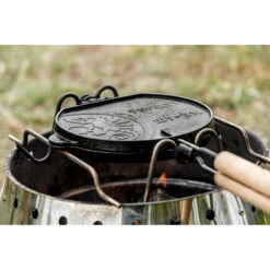 Petromax Wende-Waffeleisen -Campingprodukte Geschäft petromax wende waffeleisen pef wf tx 6