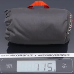 Rab Stratosphere Pillow - Kopfkissen -Campingprodukte Geschäft rab stratosphere pillow kopfkissen qmb 01 grh one 0