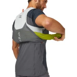 Rab Veil 6 - Laufweste -Campingprodukte Geschäft rab veil 6 laufweste gargoyle graphene qap 40 gag sml 12