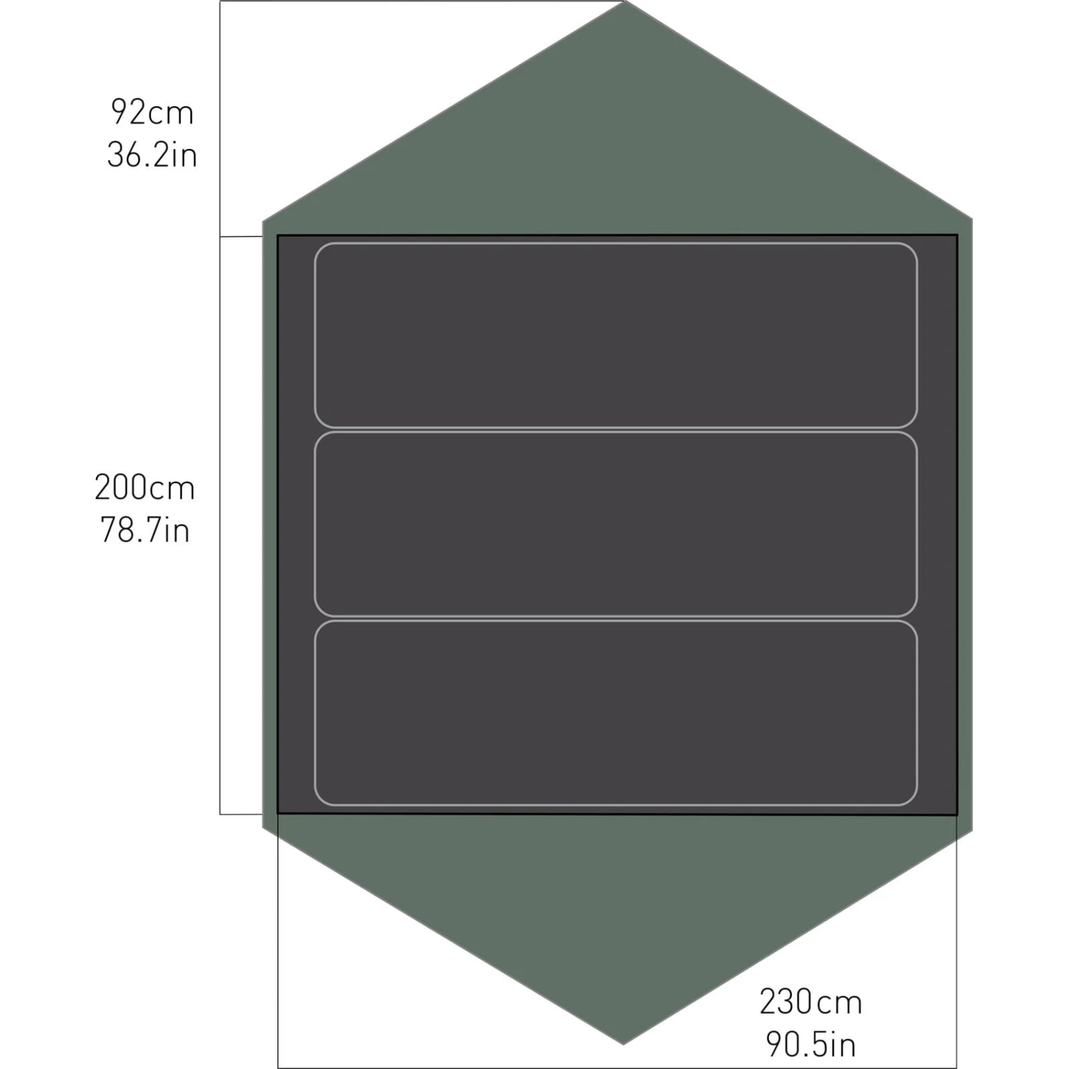 Sea To Summit Ikos TR3 - 3-Personen-Zelt 6 Sea To Summit Ikos TR3 - 3-Personen-Zelt – Bild 4