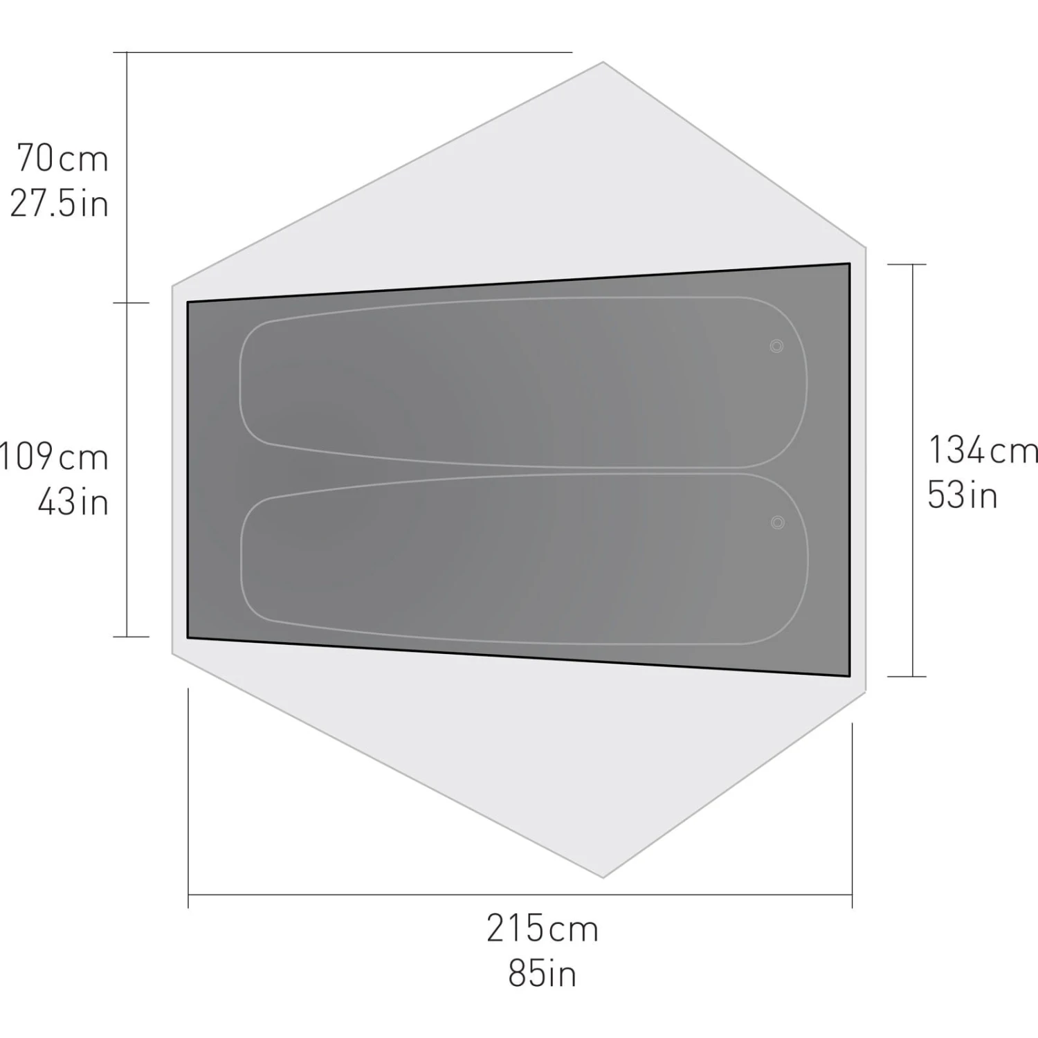 Sea To Summit Telos TR2 Bikepack - 2 Personen Zelt 5 Sea To Summit Telos TR2 Bikepack - 2 Personen Zelt – Bild 3