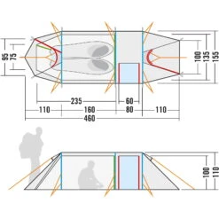 Tatonka Alaska 2.235 PU - Zwei-Personen-Zelt 9 Tatonka Alaska 2.235 PU - Zwei-Personen-Zelt -Campingprodukte Geschäft tatonka alaska 2 235 pu zwei personen zelt tat 2455 208 13