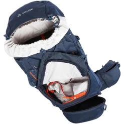 VAUDE Asymmetric 52+8 - Trekkingrucksack -Campingprodukte Geschäft vaude asymmetric 52 8 trekkingrucksack eclipse vau 15945 0100 9